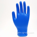 Wholesale Blue Powder Free Singe Use NItrile gloves